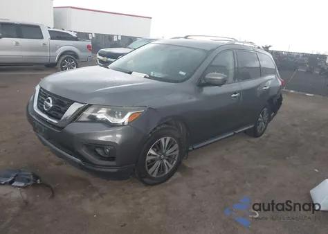 2017 Nissan Pathfinder Sl из США, поврежденный, VIN 5N1DR2MN2HC907105